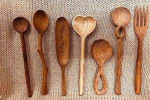 Hand Carved Wooden Spoons